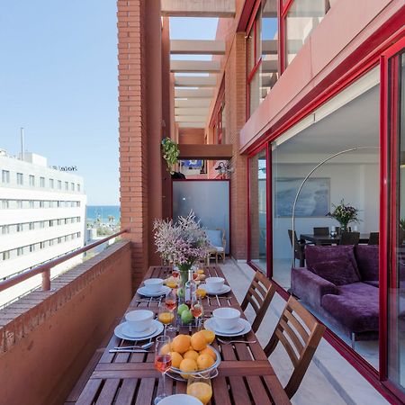Unique Rentals - Stylish Seafront Duplex Барселона Екстер'єр фото