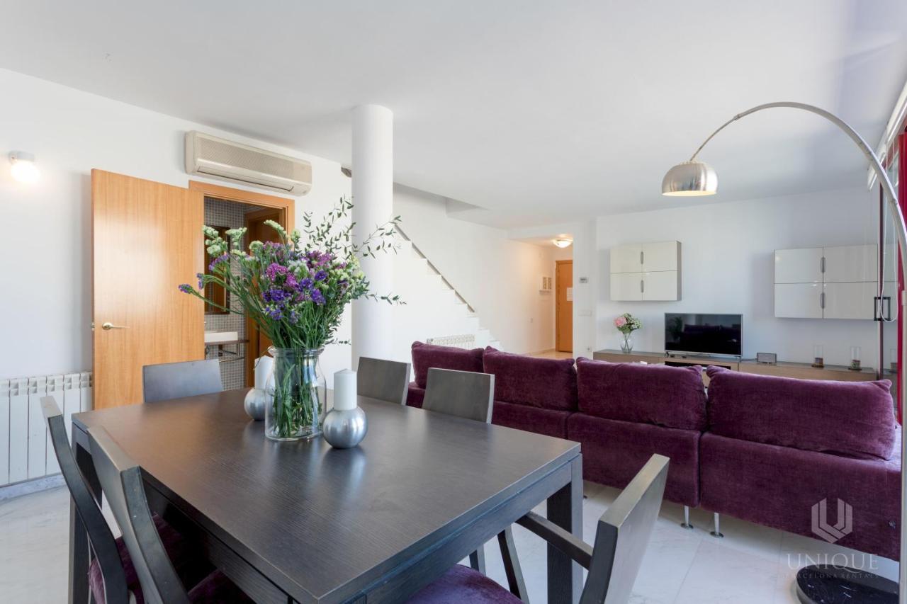 Unique Rentals - Stylish Seafront Duplex Барселона Екстер'єр фото