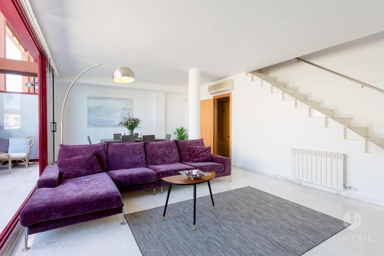 Unique Rentals - Stylish Seafront Duplex Барселона Екстер'єр фото