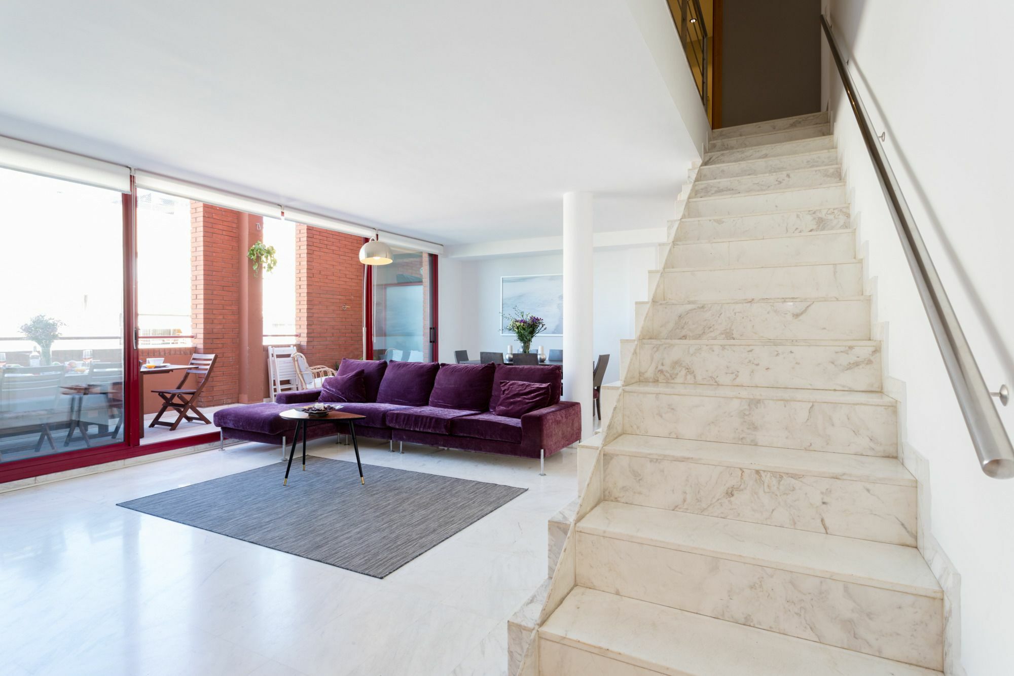 Unique Rentals - Stylish Seafront Duplex Барселона Екстер'єр фото