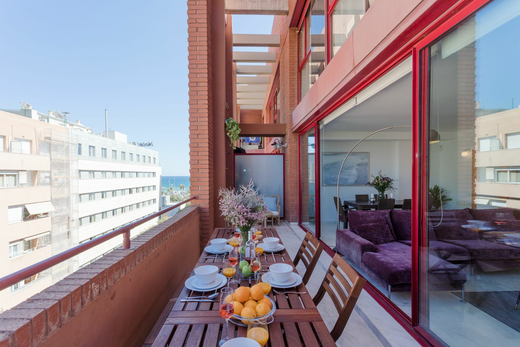 Unique Rentals - Stylish Seafront Duplex Барселона Екстер'єр фото